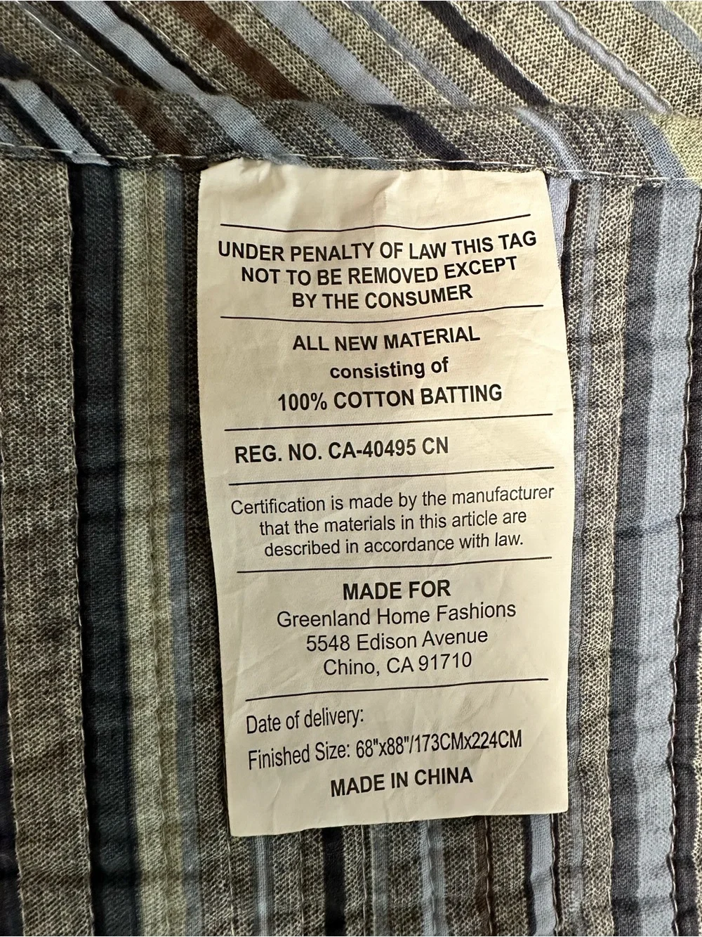 Greenland Home Fashions Greenland Home Katy Quilt Set (1) FULL (2) TWIN /TWIN XL